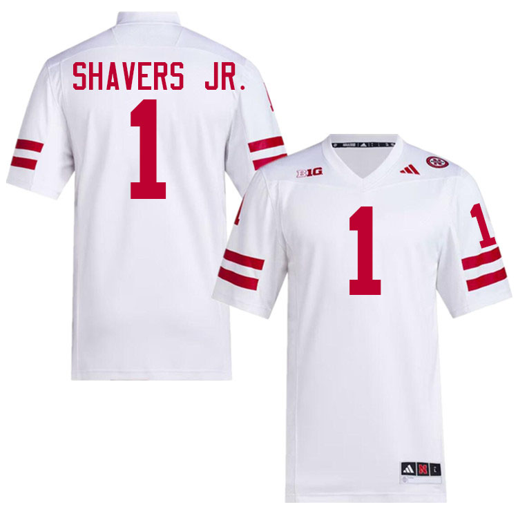 #1 Vincent Shavers Jr. Nebraska Jersey,Nebraska Cornhuskers Football Uniforms,Jersey-White #1 Vincent Shavers Jr. Nebraska Jersey,Nebraska Cornhuskers Football Uniforms,Jersey-White